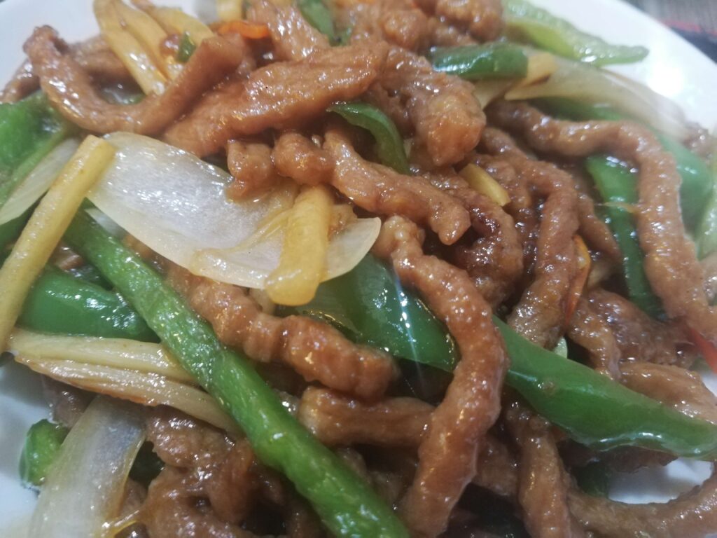 青椒肉絲